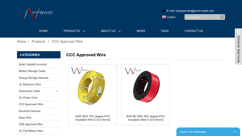 Image of CCC Approved Wire Manufacturers