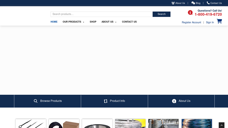 Wire Suppliers in PA, NJ, DE, MD, OH | Wickwire Warehouse |