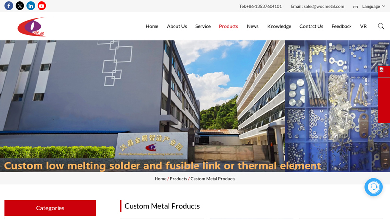 Image of China Custom Metal Products Manufacturers, Factory