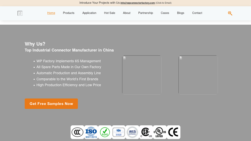 Image of Top Industrial Connector Manufacturer in China
