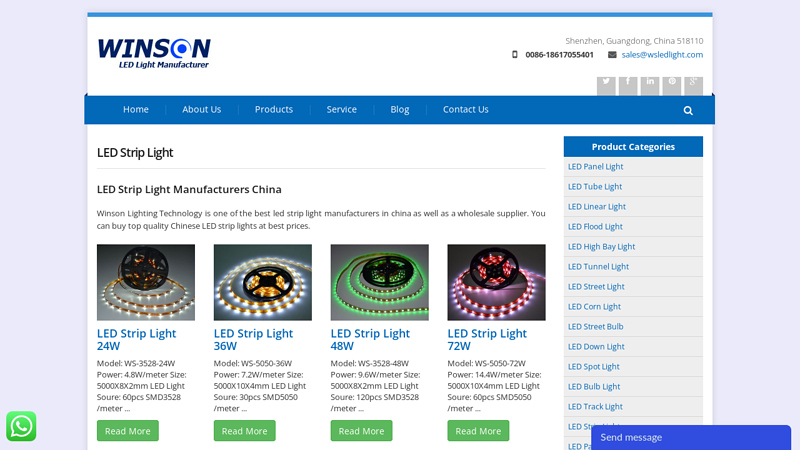 Image of LED Strip Light Manufacturers China, Wholesale Supplier