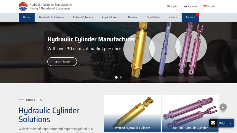 Image of Hydraulic Cylinder, China Ram Hydraulic Cylinder Manufacturer