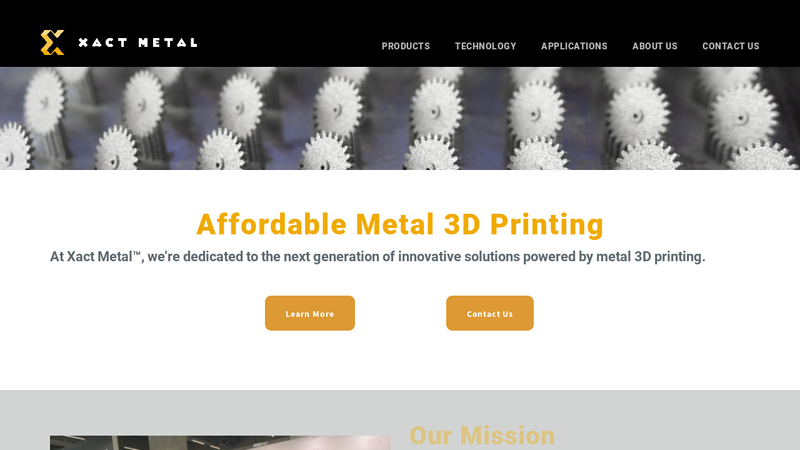 Xact Metal: Affordable Metal 3D Printing