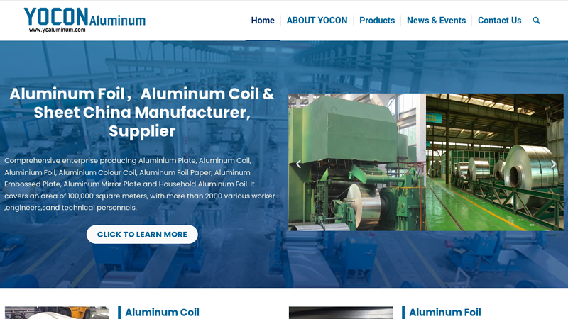 Image of Aluminum Products Manufacturer & Exporter in China | YOCON Aluminum