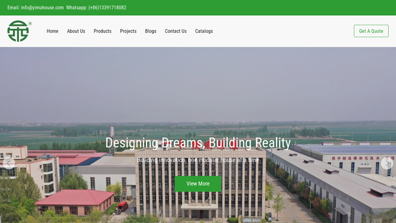 Image of Chinese Container House Manufacturer & Supplier | Yimu House