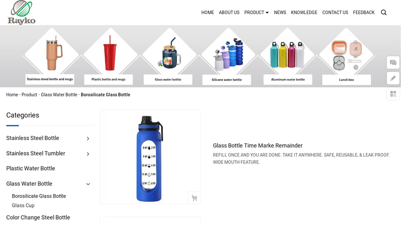 Image of China Borosilicate Glass Bottle Suppliers, Manufacturers