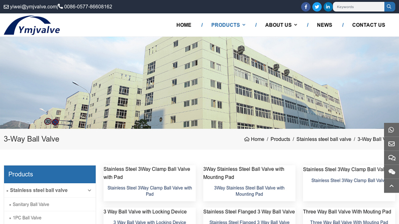 Image of 3-Way Ball Valve Manufacturers & Suppliers, China Manufacturers ...