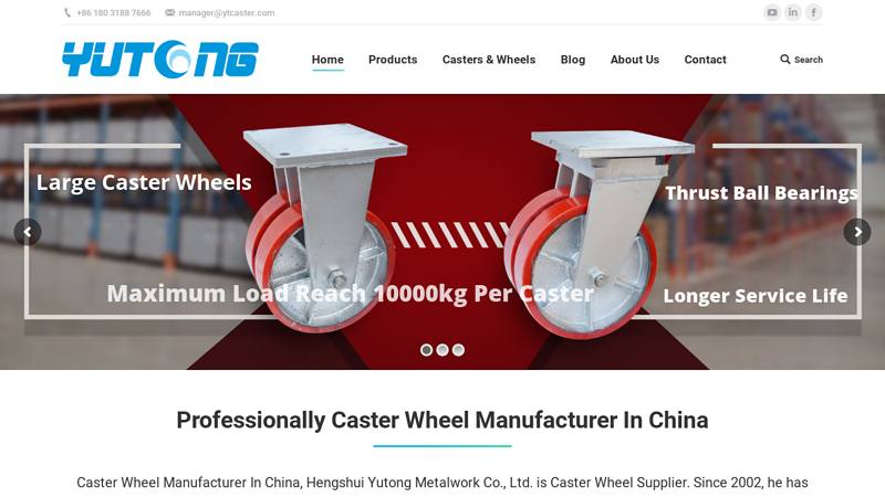 Image of Caster Wheel Manufacturer, Caster Wheel Supplier