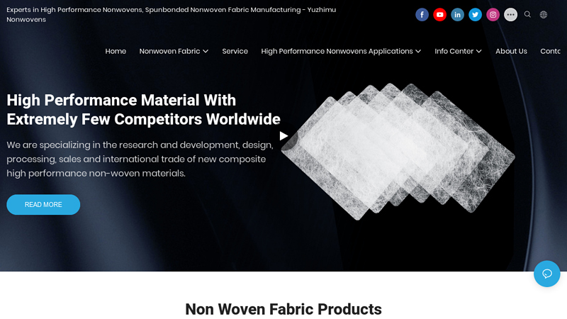 Image of Wholesale Non Woven Fabric Manufacturer & Supplier | Yuzhimu