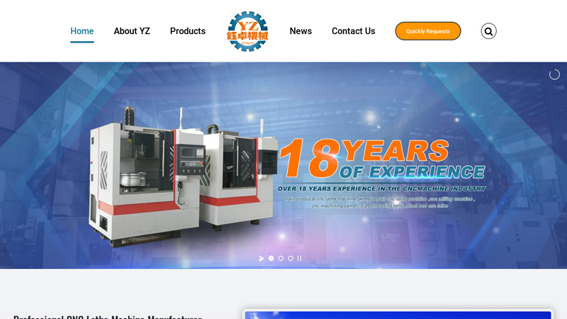 Image of CNC Lathe Machine Manufacturer & Exporter China