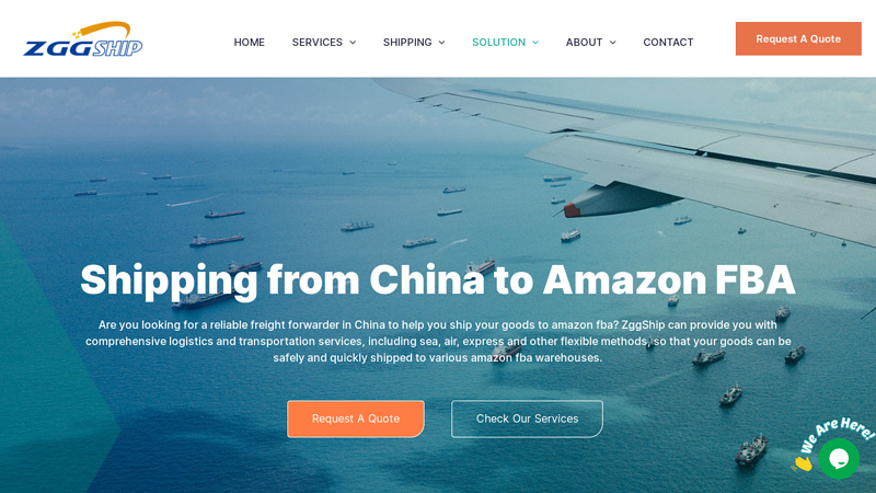 Image of Shipping from China to Amazon FBA