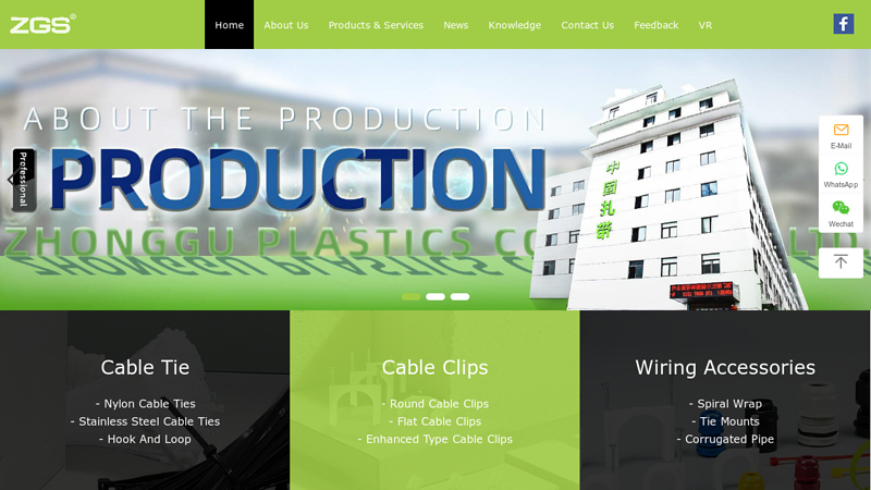 Image of China Nylon Cable Ties Manufacturers, Suppliers, Factory