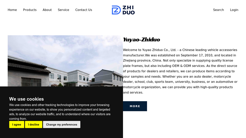 Image of ZHI DUO License Plate Frame Supplier