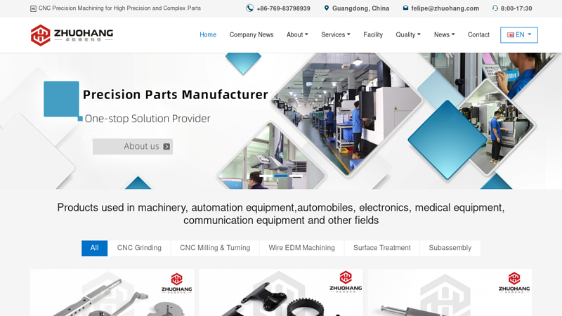 Image of China Custom CNC Precision Machining Factory