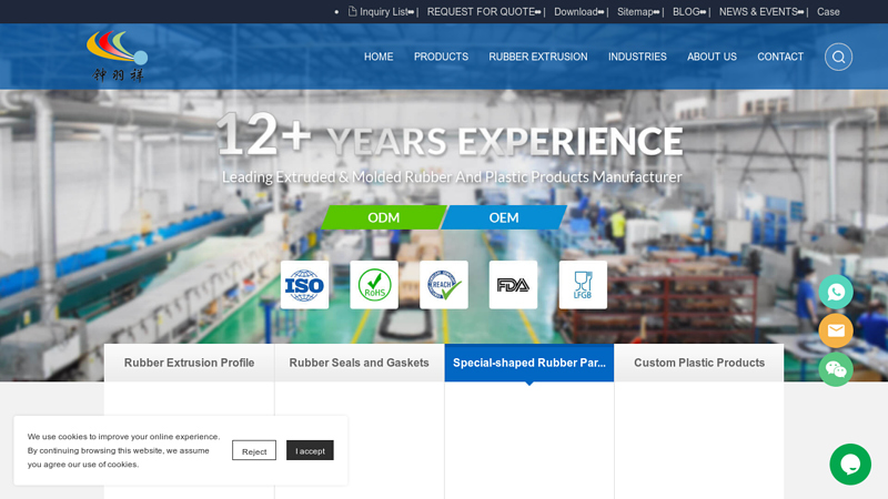 Image of ZYXrubber | Professional Custom Rubber Products & Parts Manufacturers